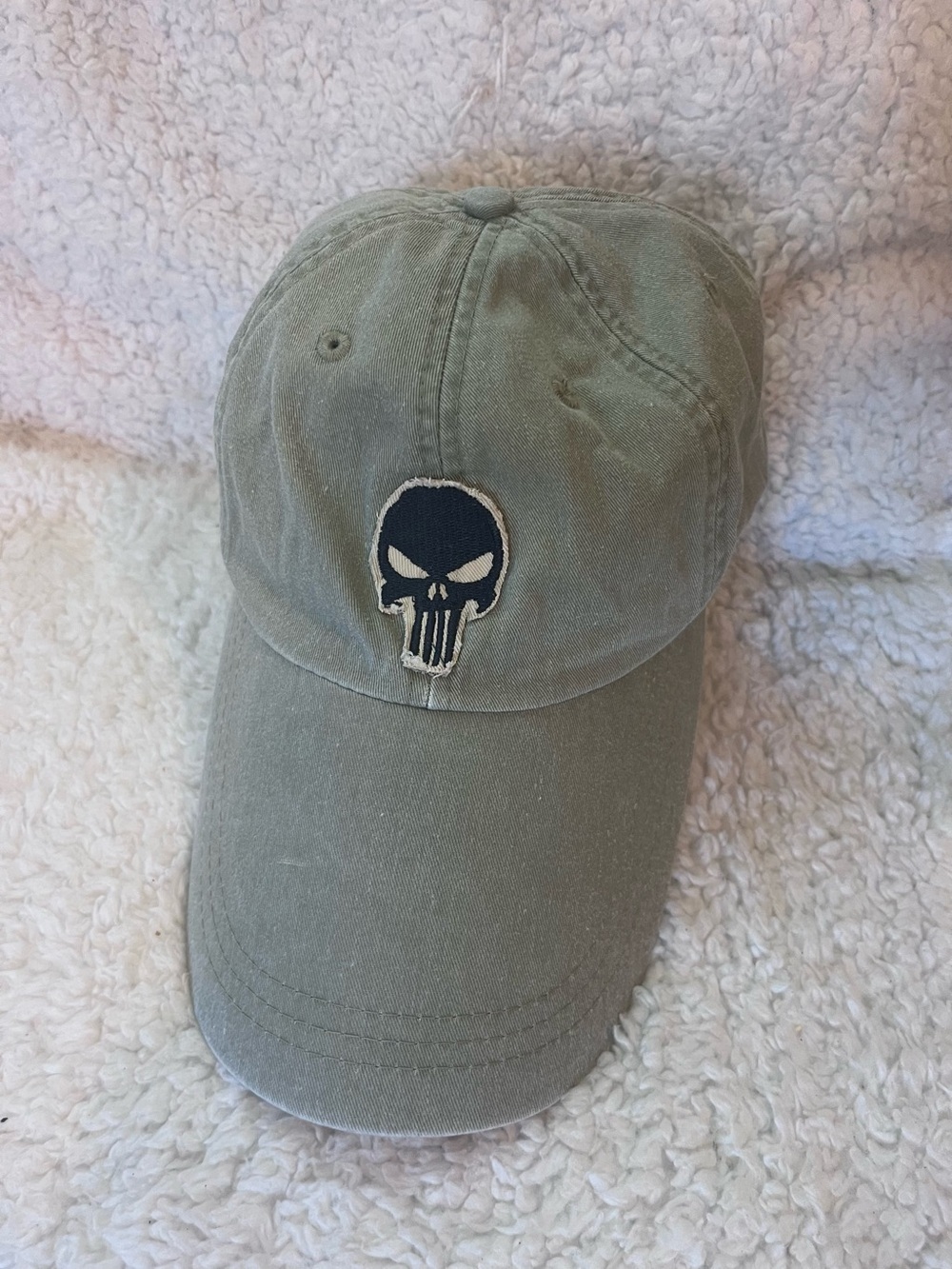 Adams Adjustable Cap Skull Hat Green 2015